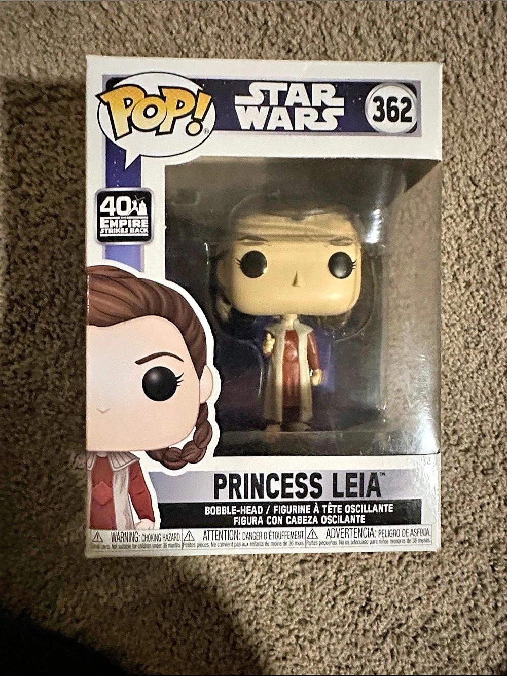 Funko Pop! Star Wars: The Empire Strikes Back - Princess Leia (Bespin) #362 Pop!